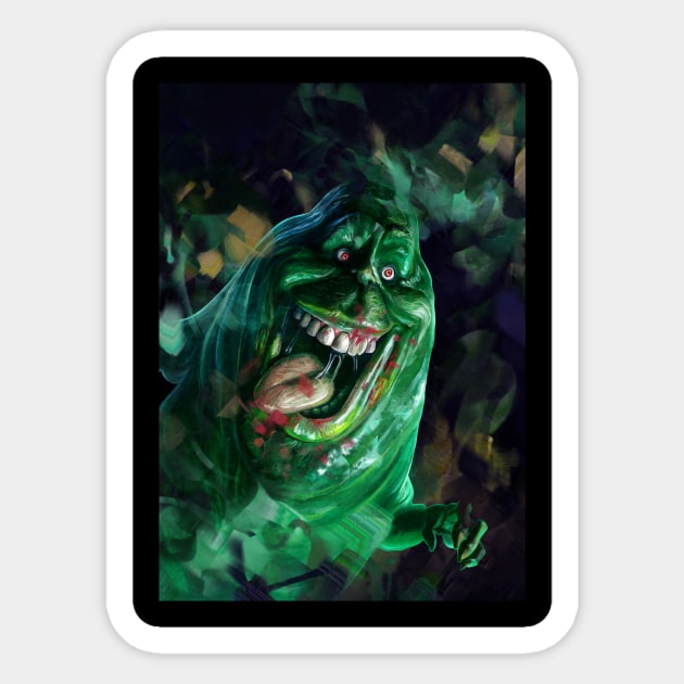 Ghostbusters Sticker by dmitryb1